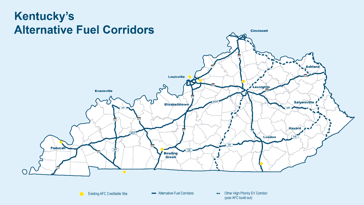 Kentucky's Alternative Fuel Corridors